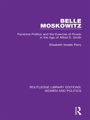 cover image of Belle Moskowitz